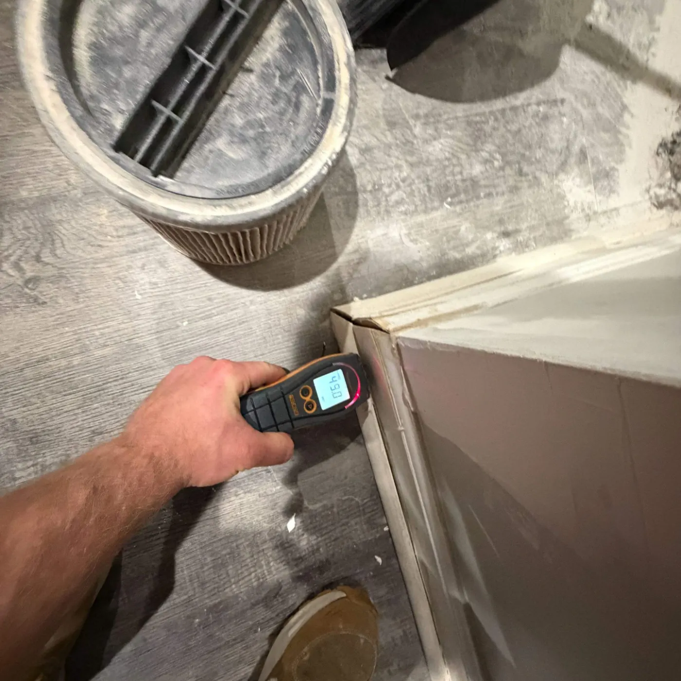 Documented moisture readings in Grant County, IN